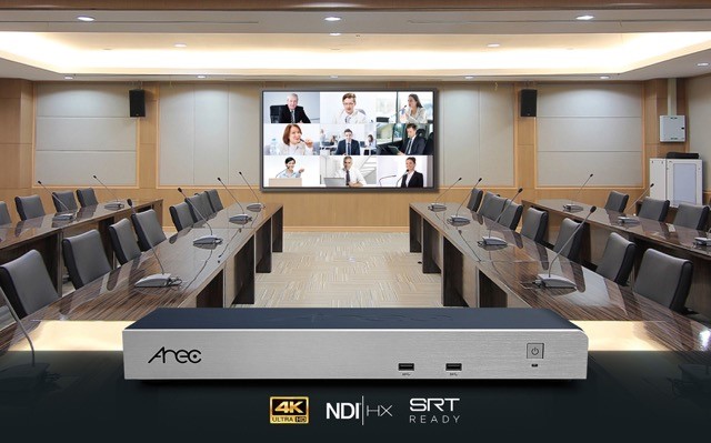 AREC DS-9CU 4K Media Station with Speaker Tracking at ISE2025